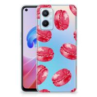 OPPO A96 | OPPO A76 | Siliconen Case | Pink Macarons