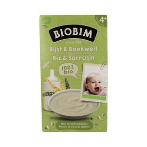 Biobim Baby Plus Rijst en Boekweit 200 gram