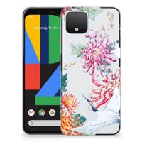 Google Pixel 4 | TPU Hoesje | Bird Flowers