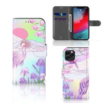 Apple iPhone 11 Pro | Telefoonhoesje | Met pasjeshouder | Bird