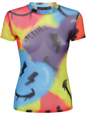 Philipp Plein t-shirt Pure Smile à imprimé graphique - Violet