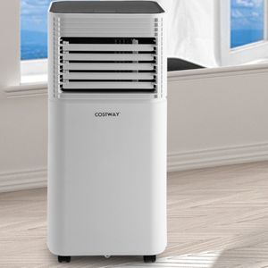 4 in 1 Mobiele Airconditioner 9000 BTU Airconditioner met Zwart Deksel 16℃-32℃