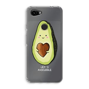 Avocuddle: Google Pixel 3a Transparant Hoesje