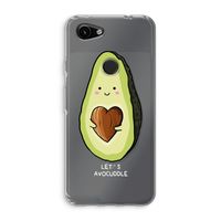 Avocuddle: Google Pixel 3a Transparant Hoesje