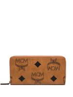 MCM portefeuille Aren à motif monogrammé - Marron