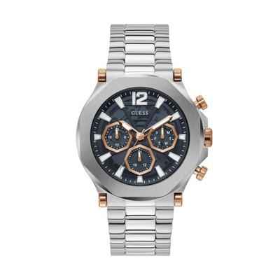 Guess GW0539G1 Grijs Zilverkleurig Heren horloge
