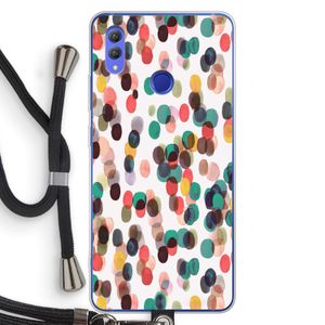Tropical Dots: Honor Note 10 Transparant Hoesje met koord