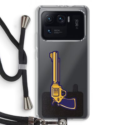 Pew Pew Pew: Xiaomi Mi 11 Ultra Transparant Hoesje met koord