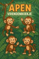 Apen Vriendenboekje (Paperback)