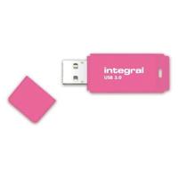 Integral INFD64GBNEONPK3.0 USB flash drive 64 GB USB Type-A 3.2 Gen 1 (3.1 Gen 1) Roze