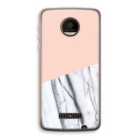A touch of peach: Motorola Moto Z Force Transparant Hoesje A touch of peach: Motorola Moto Z Force Transparant Hoesje