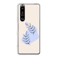 Leaf me if you can: Sony Xperia 1 III Transparant Hoesje