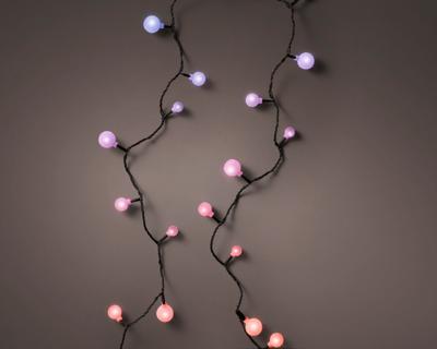 Led cherry lights 120 lamps colour changing
