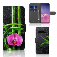 Samsung Galaxy S10 Plus Hoesje Orchidee - thumbnail