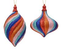 Ornament kunststof L9,7b9,7h11 cm a2 Decoris - Decoris