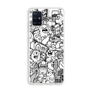 Vexx City #2: Galaxy A51 4G Transparant Hoesje