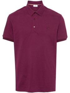 ETRO polo en coton à logo brodé - Rouge