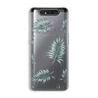 Simple leaves: Samsung Galaxy A80 Transparant Hoesje