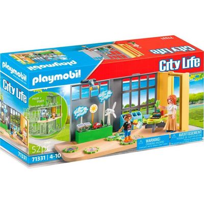 PLAYMOBIL City Life - Uitbreiding klimaatwetenschap Constructiespeelgoed