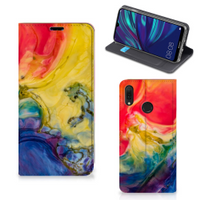 Bookcase Huawei Y7 hoesje Y7 Pro (2019) Watercolor Dark - thumbnail