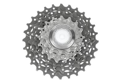 Shimano Dura Ace CS-7900 Cassette 10V 11-28T - Zilver Shimano Dura Ace CS-7900 Cassette 10V 11-28T - Zilver