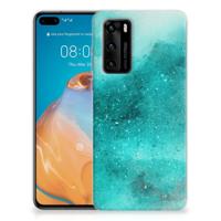 Smartphone hoesje Huawei P40 Painting Blue