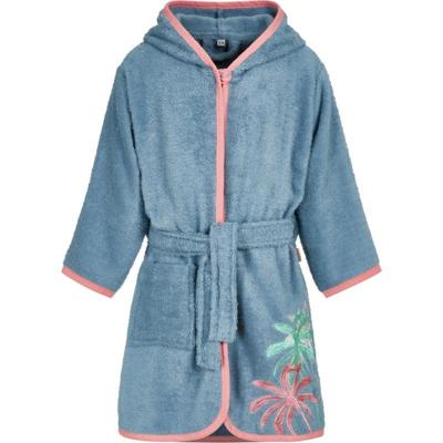 Playshoes badjas palmbomen blauw-146-152