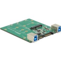 Delock 62732 Converter SATA / USB 3.1 Type-B female > M.2 / mSATA-sleuf
