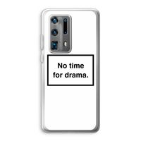 No drama: Huawei P40 Pro Plus Transparant Hoesje