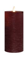 Stompkaars-USB wax 15x7,5 cm bordeaux - Annas collection