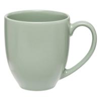 5Five Koffiemokken Venice - 1x stuks - Keramiek - mintgroen - 480 ml - 9 x 11 cm