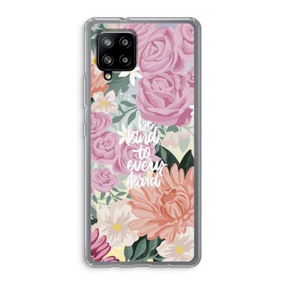 Kindness matters: Samsung Galaxy A42 5G Transparant Hoesje