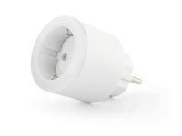 Slimme Stekker met LED RGB Verlichting en Energiemeter - Smart Plug - Energiebesparing - Wit (HWP101LE)