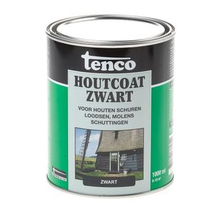 Tenco houtcoat zwart1l