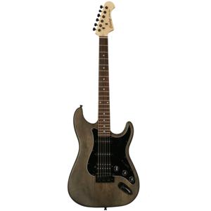 Fazley Outlaw Series Sheriff Basic HSS Black elektrische gitaar met gigbag