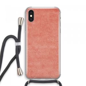 Marrakech Walls: iPhone XS Max Transparant Hoesje met koord