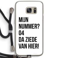 Da ziede van hier: Samsung Galaxy S7 Transparant Hoesje met koord