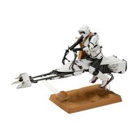 Revell modelbouwpakket star wars - speeder bike the mandalorian 1:12 - 102dlg.