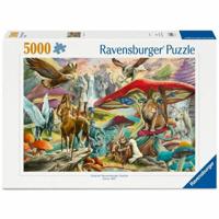 Puzzel Ravensburger Pilze & Mythen 5000 Onderdelen