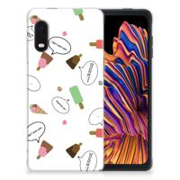 Samsung Xcover Pro | Siliconen Case | IJsjes