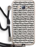 Crazy shapes: Samsung Galaxy J3 (2016) Transparant Hoesje met koord
