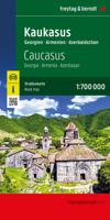 Wegenkaart - landkaart Kaukasus - Armenië - Georgië - Azerbeidzjan | Freytag & Berndt