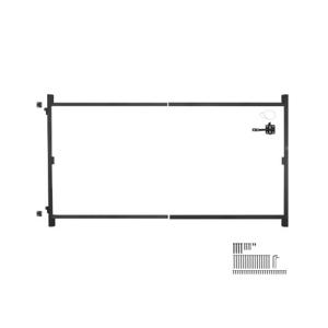 VEVOR Gate Kit Poortframeset Verstelbaar voor opening (152-243cm) 119cm Hoogte