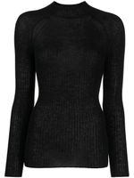 Wolford pull en maille fine - Noir