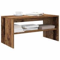 Tv-meubel 80x40x40 cm bewerkt hout oud houtkleurig