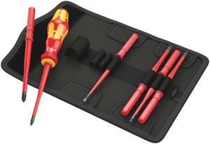 Wera Kraftform | Kompakt | VDE 7 | extra slim 1 | Wisselklingenset | 7-delig - 05003475001