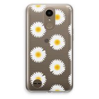 Margrietjes: LG K10 (2017) Transparant Hoesje