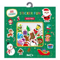 Boek Specials Nederland BV Stickerfun Kerstmis met 200 Stickers