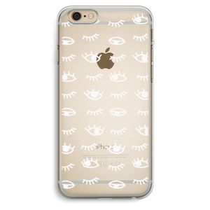 Eye pattern #3: iPhone 6 Plus / 6S Plus Transparant Hoesje
