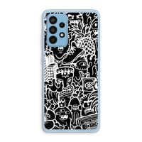 Vexx Black Mixtape: Samsung Galaxy A52 Transparant Hoesje